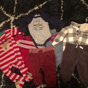 Baby boy 0-3 month winter/Christmas lot